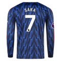 Replica adidas Saka Arsenal Long Sleeve Away Jersey 25/26