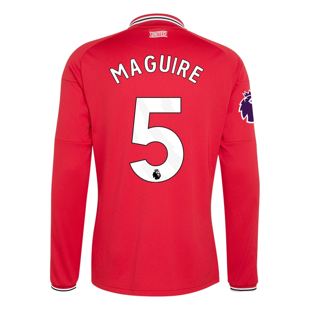 Authentic adidas Maguire Manchester United Long Sleeve Home Jersey 26/27