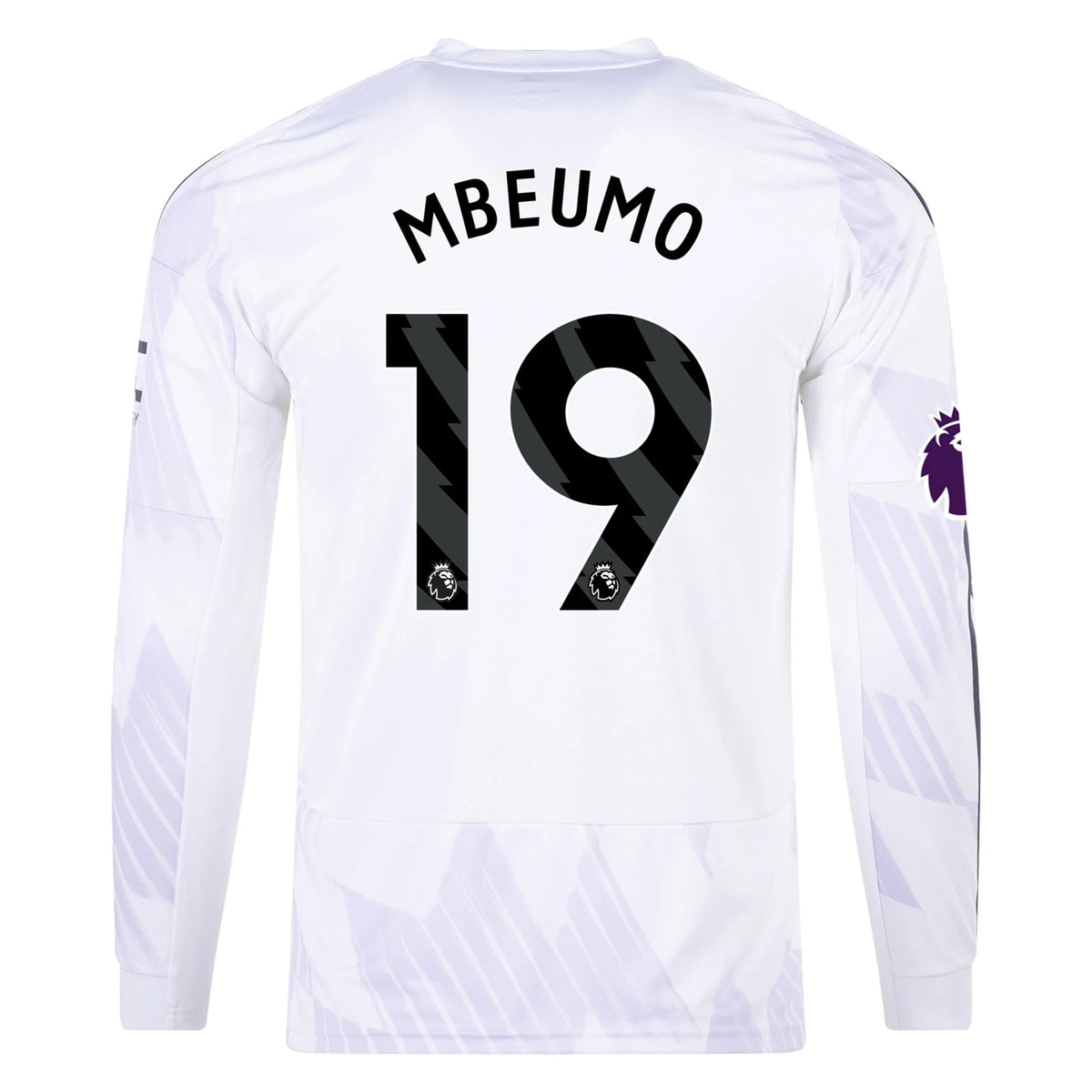 Replica adidas Mbeumo Manchester United Long Sleeve Away Jersey 25/26