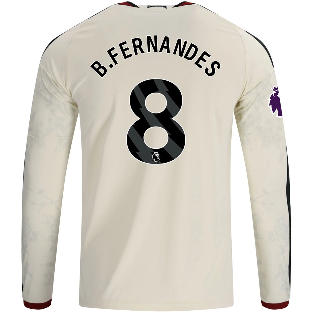 Replica adidas B. Fernandes Manchester United Long Sleeve Third Jersey 26/27