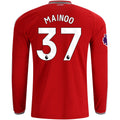 Replica adidas Mainoo Manchester United Long Sleeve Home Jersey 26/27