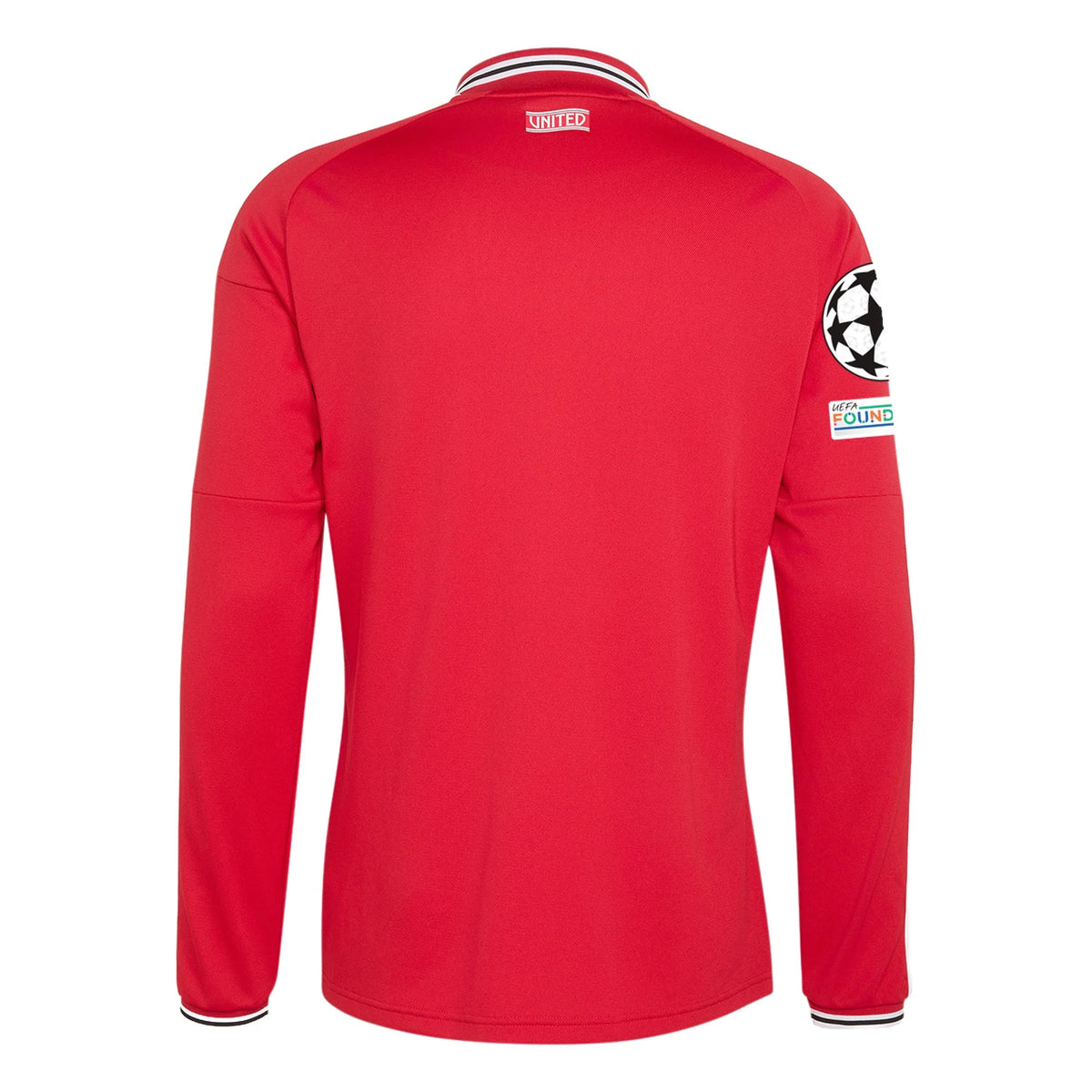 Authentic adidas Manchester United Long Sleeve Home Jersey 26/27