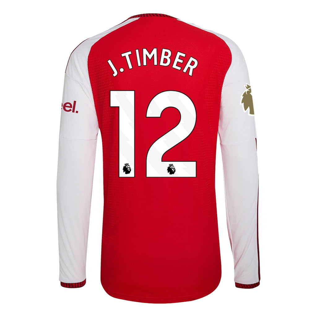 Authentic adidas J. Timber Arsenal Long Sleeve Home Jersey 26/27