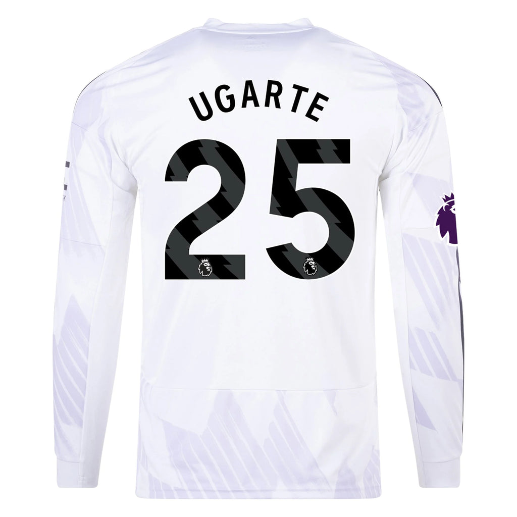 Replica adidas Ugarte Manchester United Long Sleeve Away Jersey 25/26
