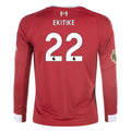 Replica adidas Ekitike Liverpool Long Sleeve Home Jersey 25/26