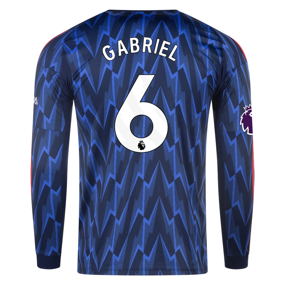Replica adidas Gabriel Arsenal Long Sleeve Away Jersey 25/26