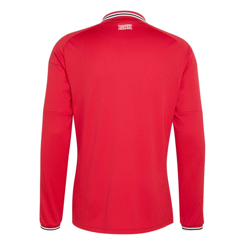 Authentic adidas Manchester United Long Sleeve Home Jersey 26/27