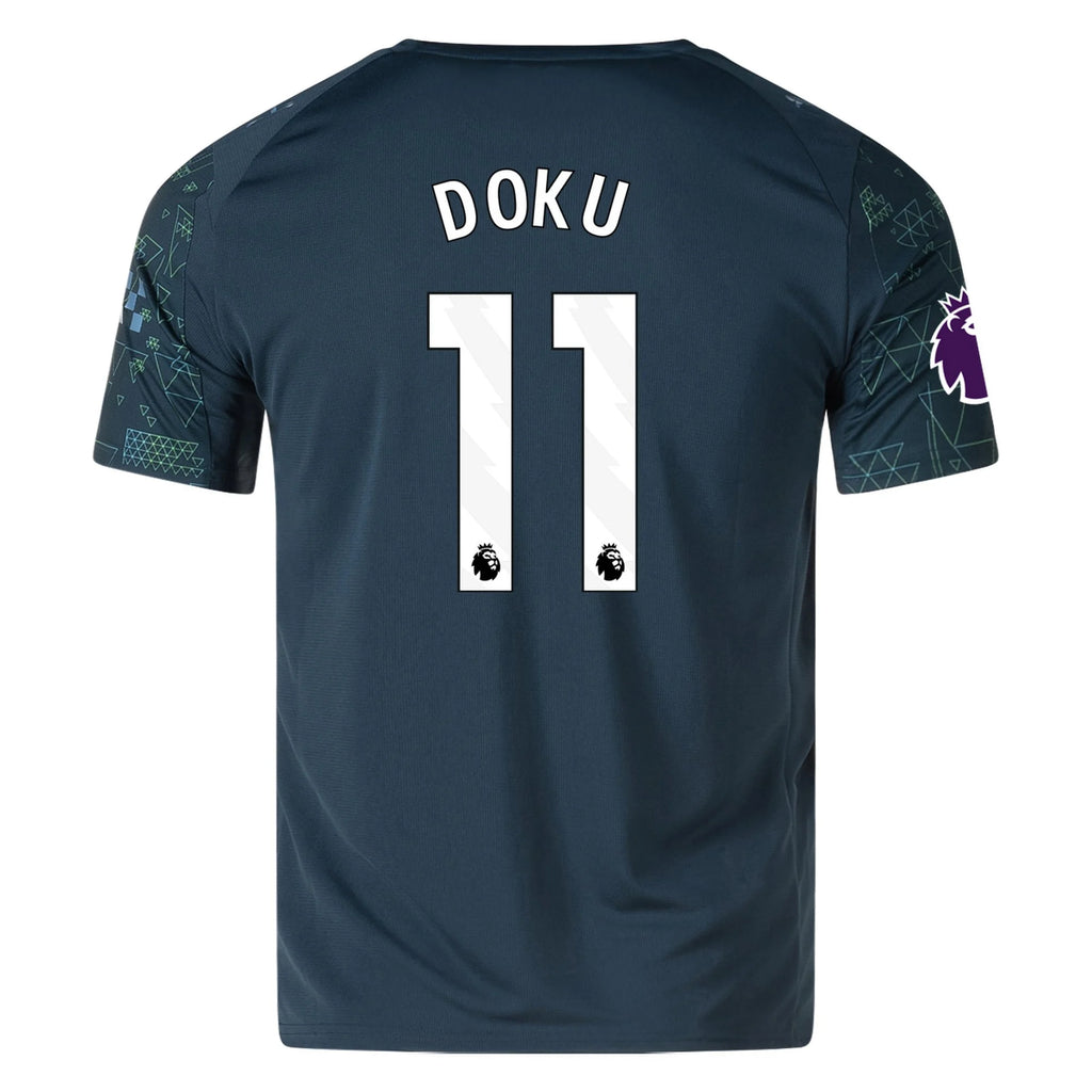 Replica Puma Doku Manchester City Fourth Jersey 25/26