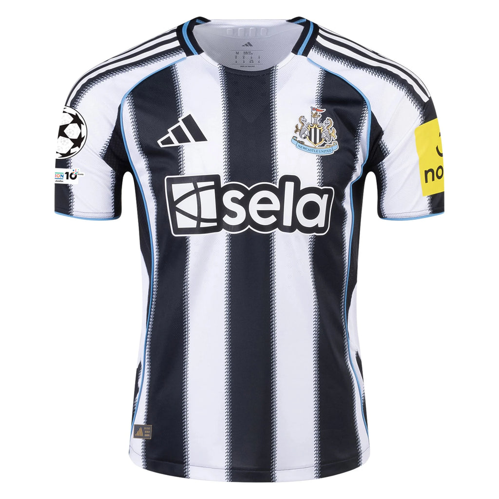 Authentic adidas Newcastle Home Jersey 25/26 UCL