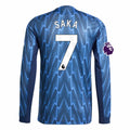 Authentic adidas Saka Arsenal Long Sleeve Away Jersey 25/26