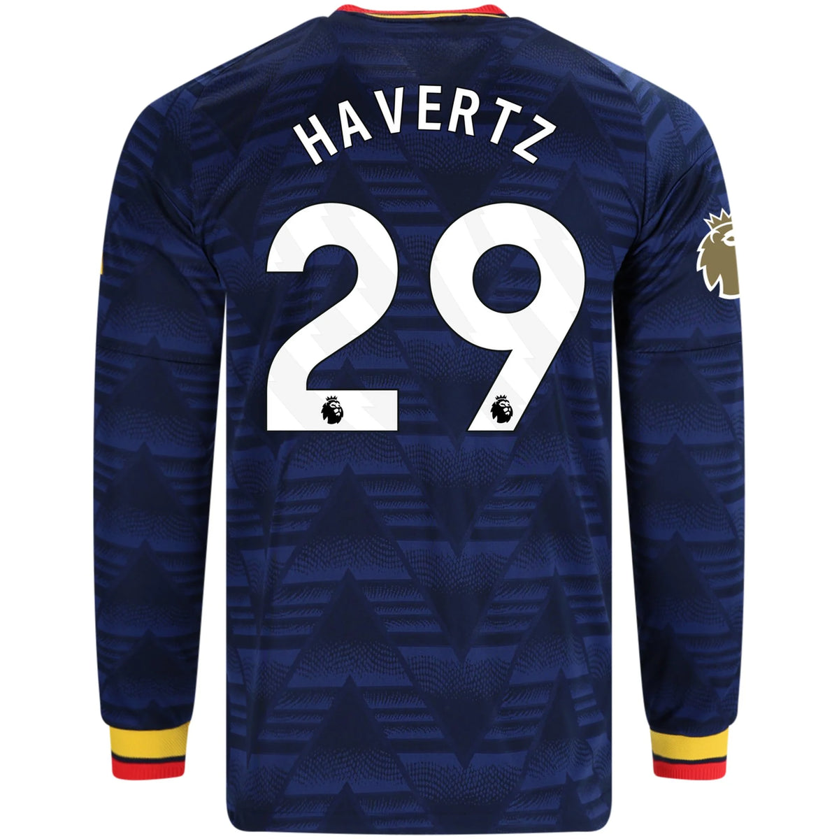 Authentic adidas Havertz Arsenal Long Sleeve Away Jersey 26/27