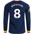 Replica adidas Odegaard Arsenal Long Sleeve Away Jersey 26/27