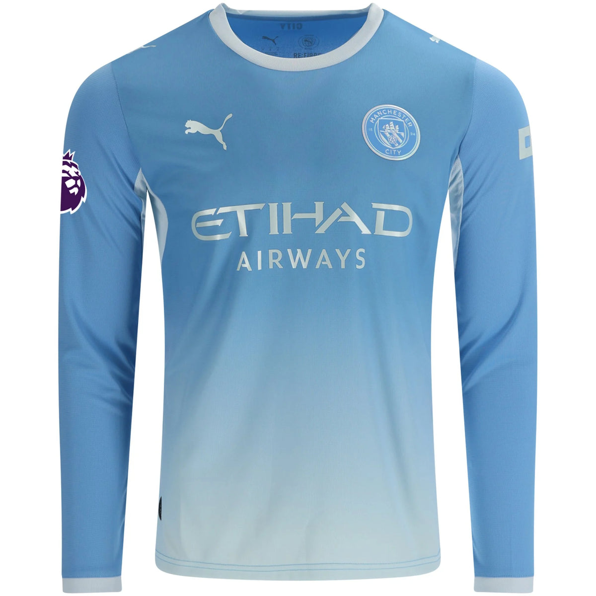 Replica Puma Cherki Manchester City Long Sleeve Home Jersey 26/27