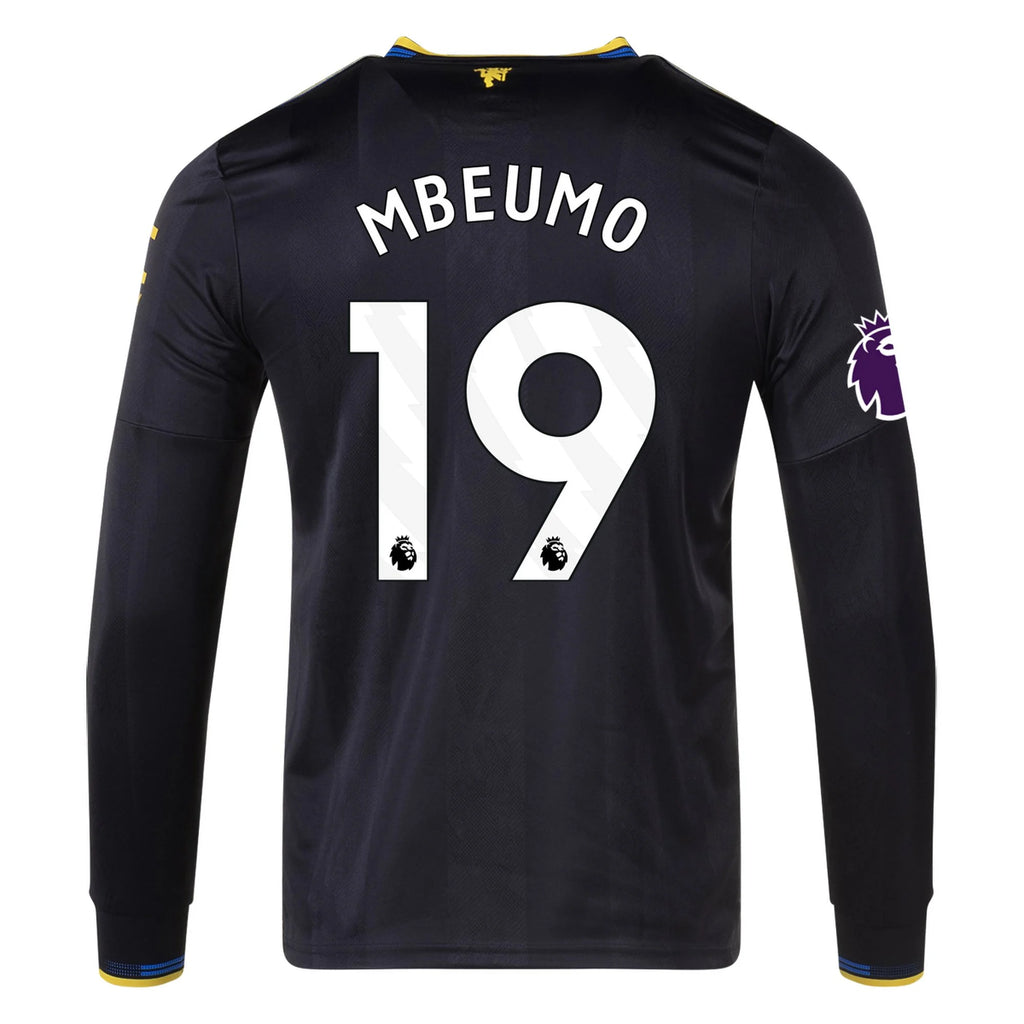 Authentic adidas Mbeumo Manchester United Long Sleeve Third Jersey 25/26
