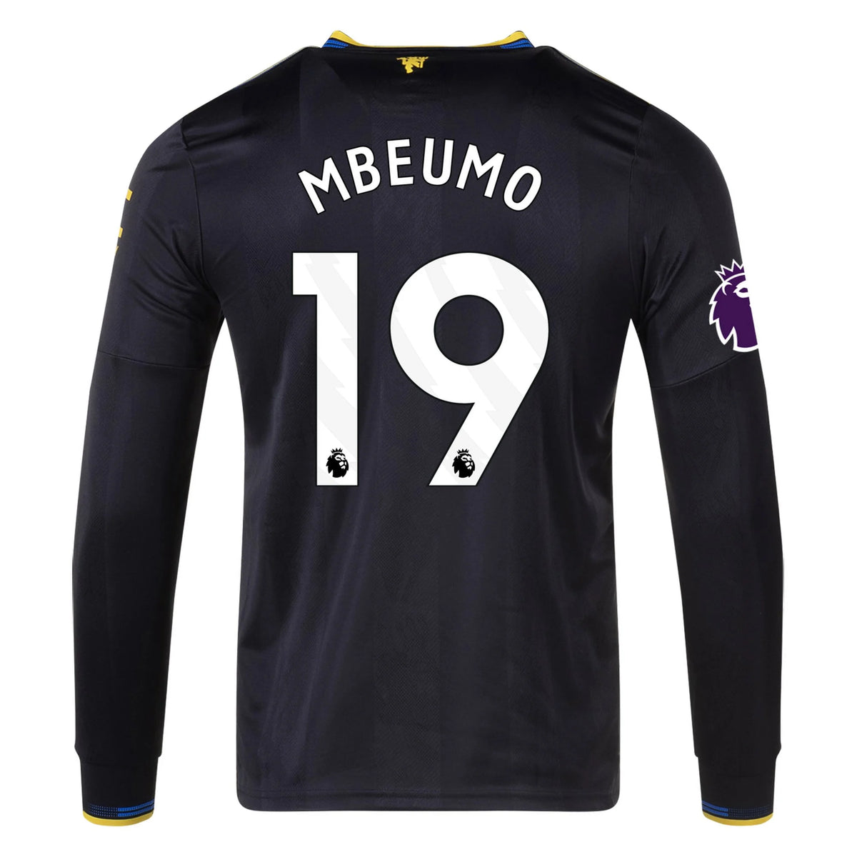 Authentic adidas Mbeumo Manchester United Long Sleeve Third Jersey 25/26