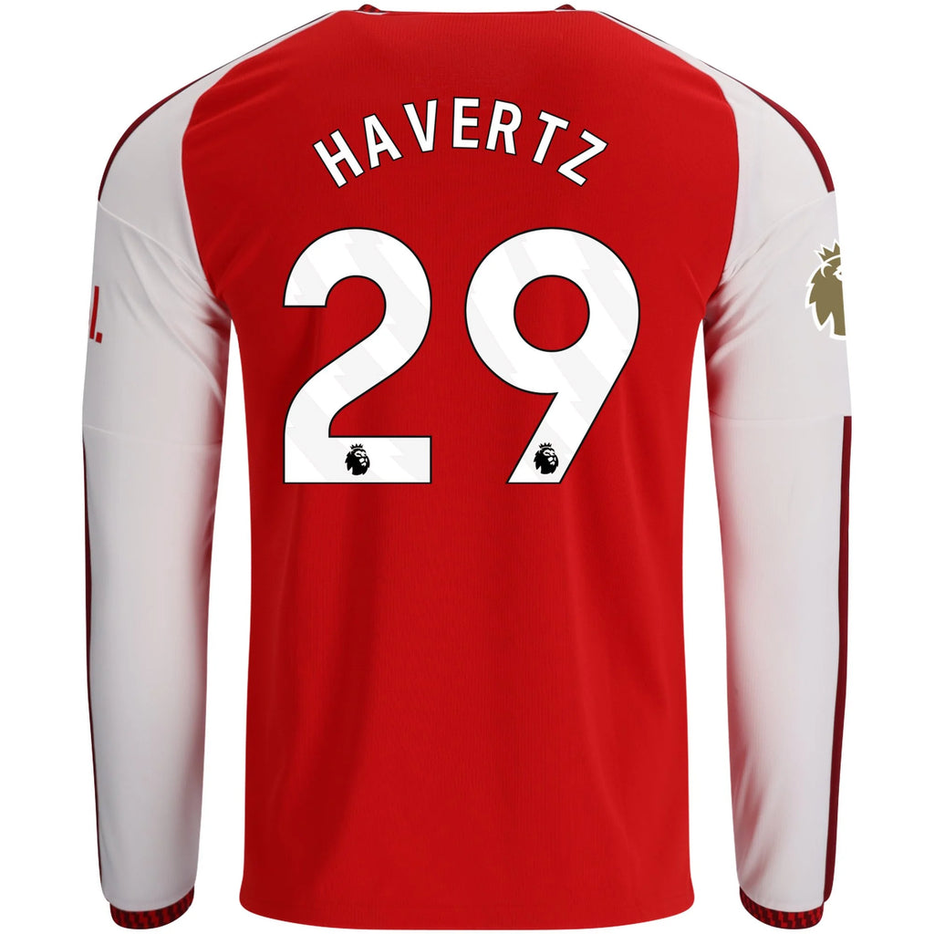 Replica adidas Havertz Arsenal Long Sleeve Home Jersey 26/27