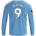 Replica Puma Haaland Manchester City Long Sleeve Home Jersey 26/27