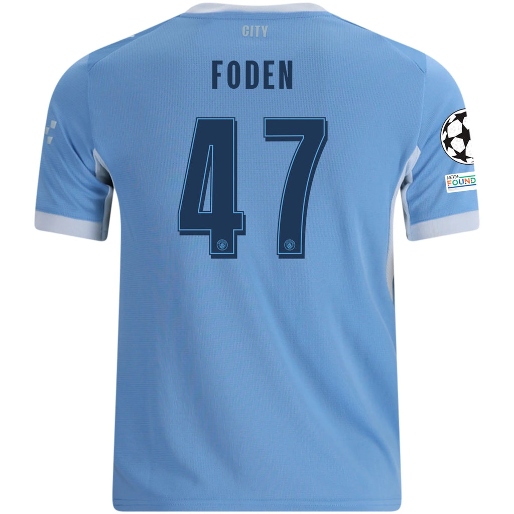 Replica Puma Foden Manchester City Home Jersey 26/27 UCL