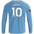Replica Puma Cherki Manchester City Long Sleeve Home Jersey 26/27