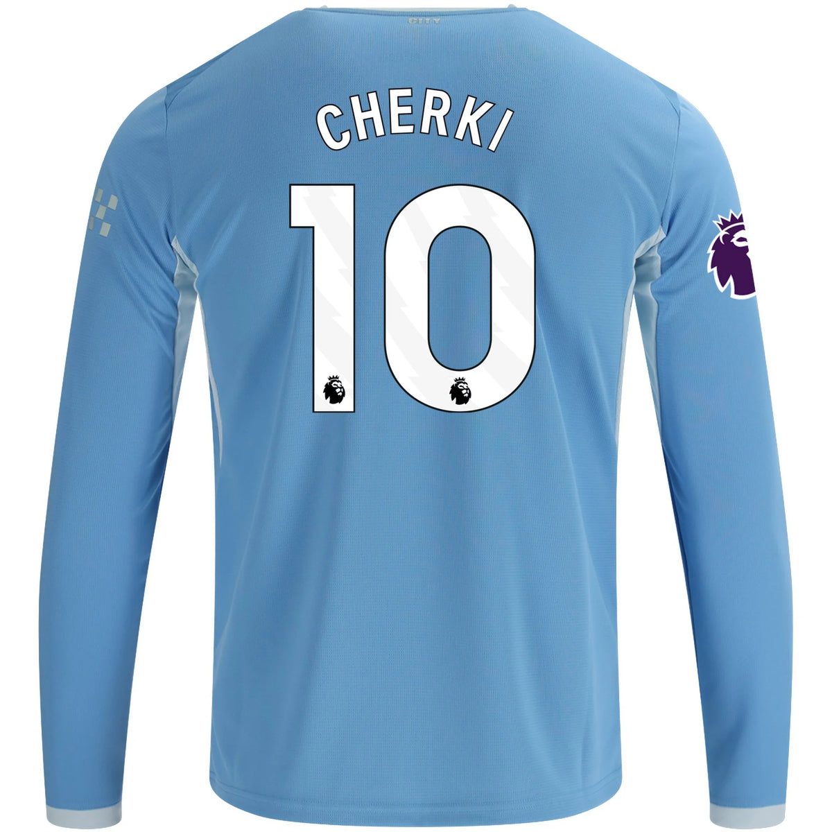 Replica Puma Cherki Manchester City Long Sleeve Home Jersey 26/27