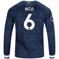 Replica adidas Nico Newcastle Long Sleeve Away Jersey 26/27