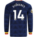 Authentic adidas Gykores Arsenal Long Sleeve Away Jersey 26/27