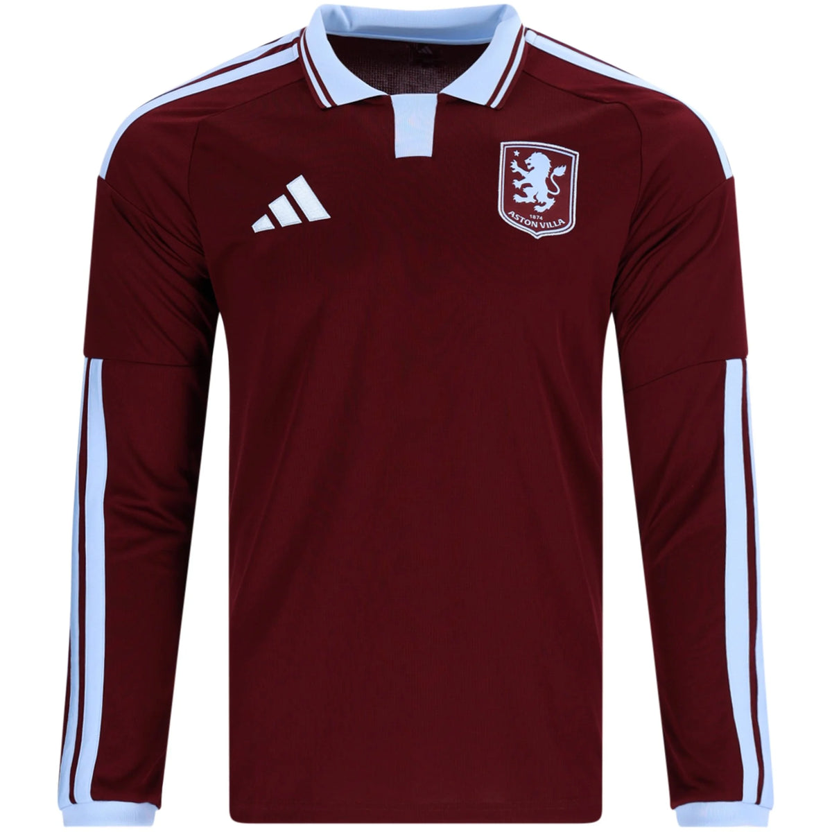 Replica adidas Aston Villa Long Sleeve Home Jersey 26/27