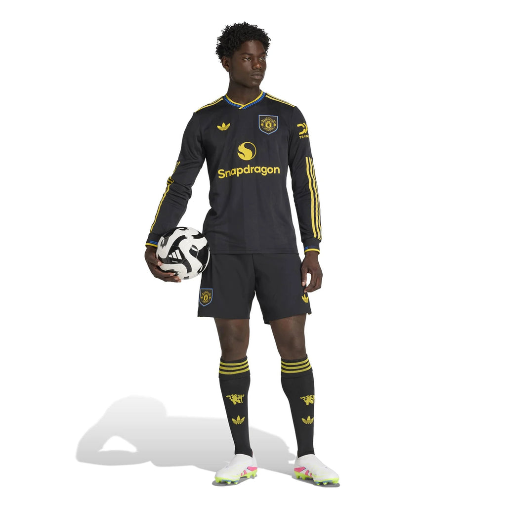 Authentic adidas Manchester United Long Sleeve Third Jersey 25/26