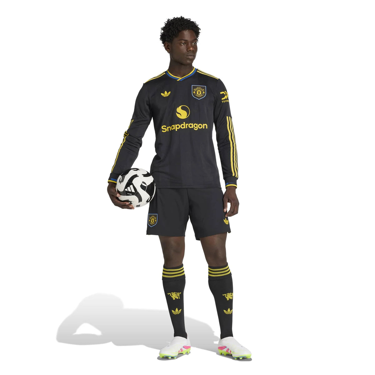 Authentic adidas Manchester United Long Sleeve Third Jersey 25/26