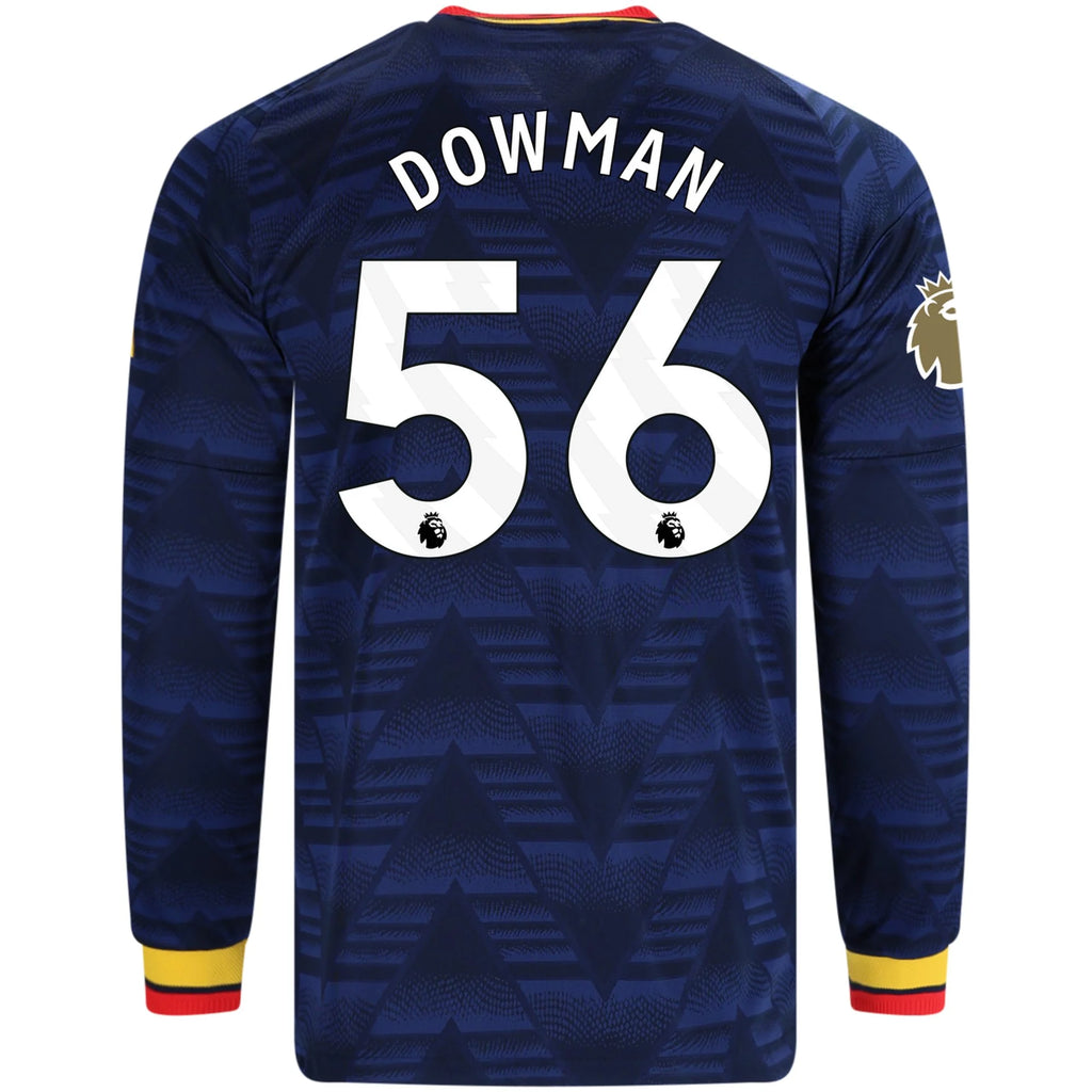 Authentic adidas Dowman Arsenal Long Sleeve Away Jersey 26/27