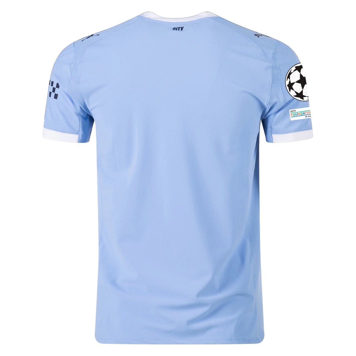 Authentic Puma Manchester City Home Jersey 25/26 UCL