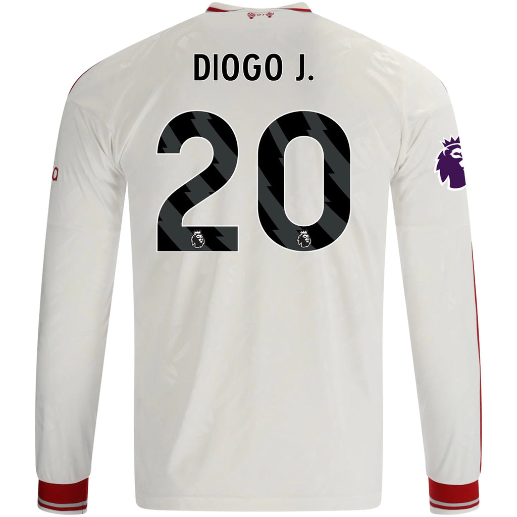 Replica adidas Diogo J. Liverpool Long Sleeve Away Jersey 26/27