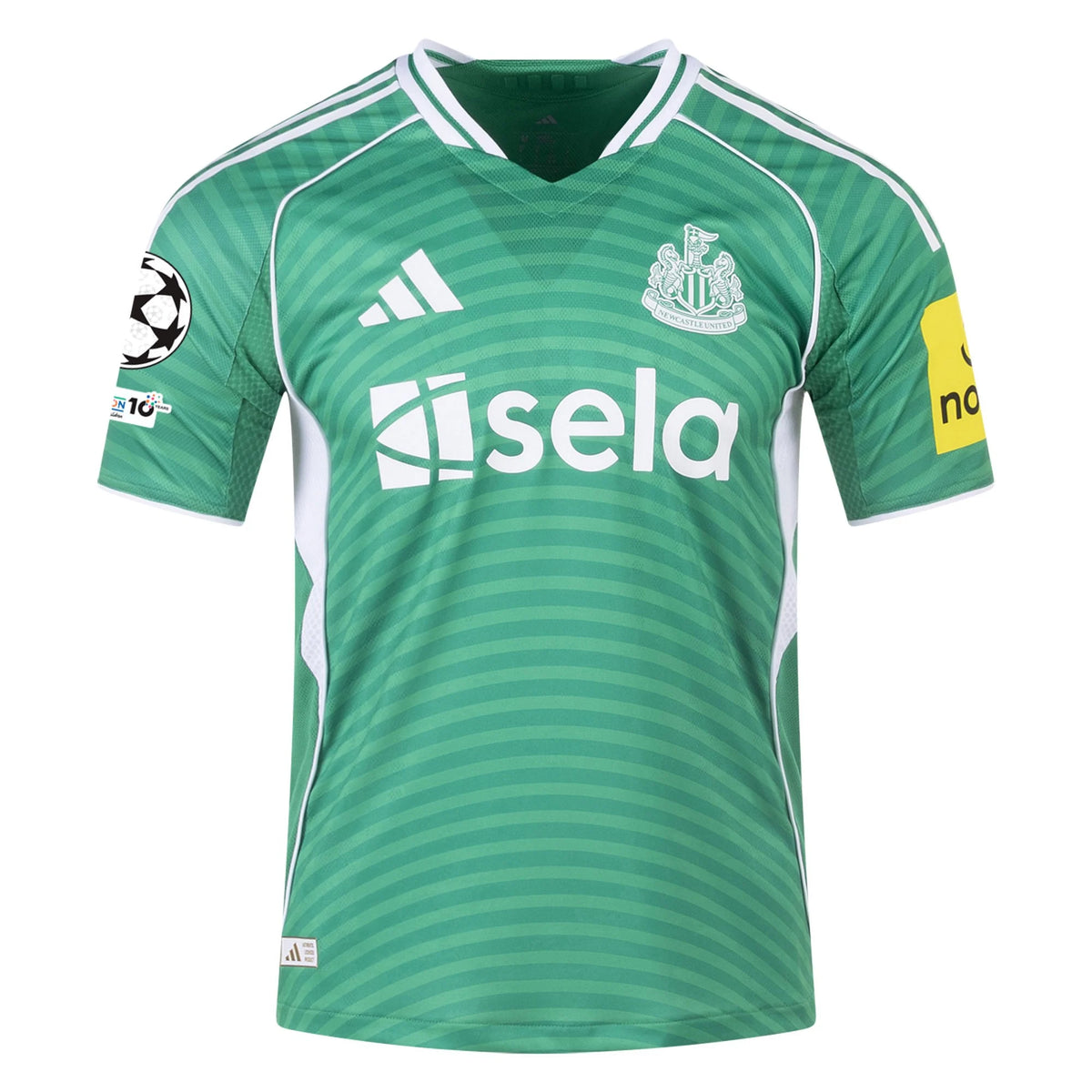 Authentic adidas Newcastle Away Jersey 25/26 UCL