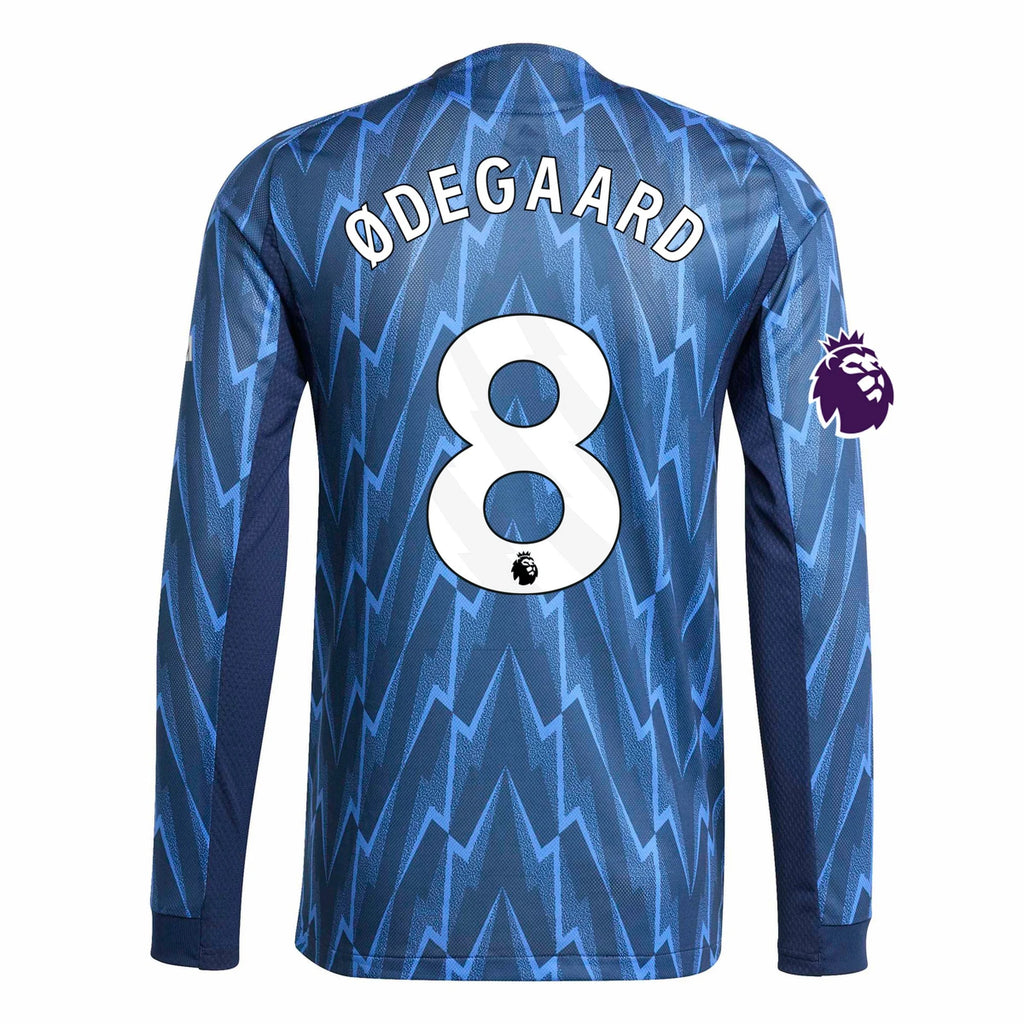 Authentic adidas Odegaard Arsenal Long Sleeve Away Jersey 25/26