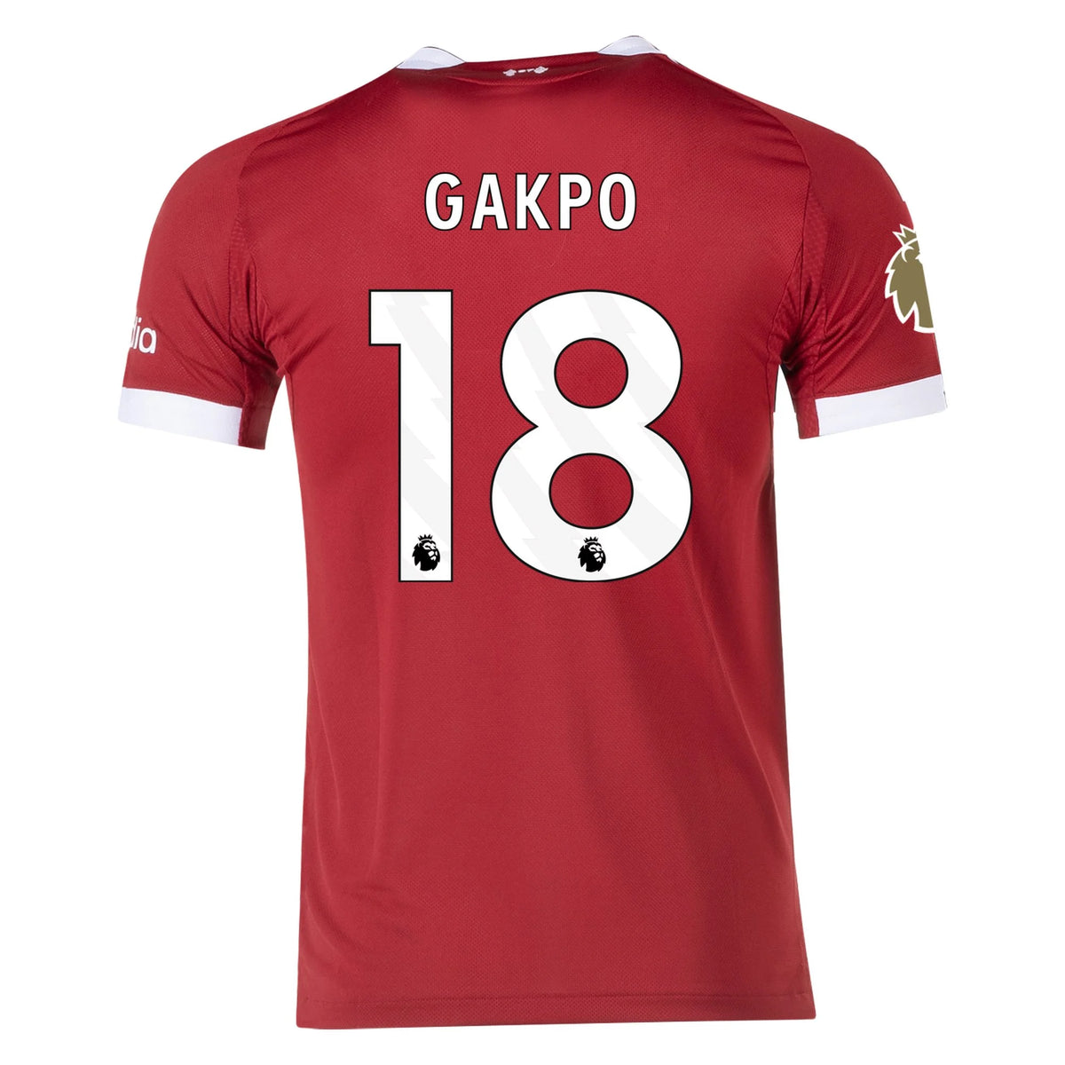 Authentic adidas Gakpo Liverpool Home Jersey 25/26