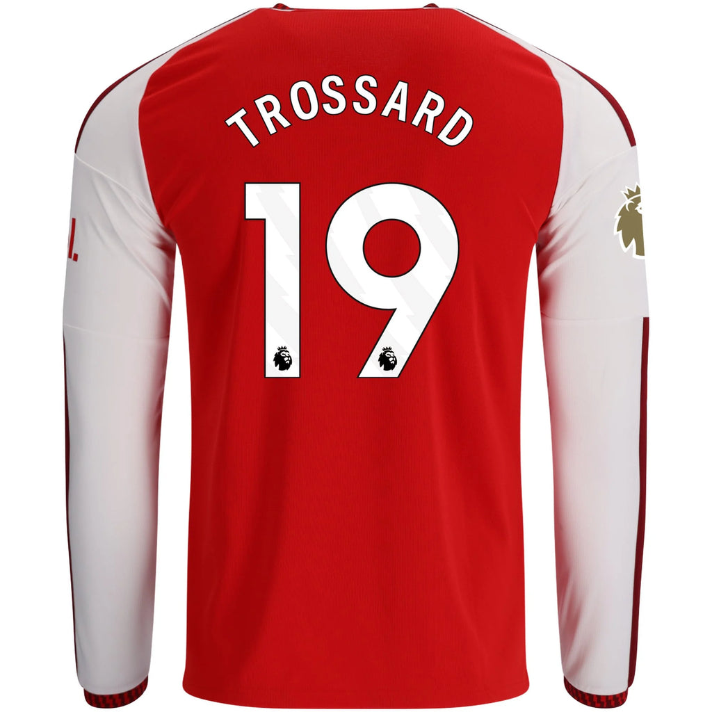 Replica adidas Trossard Arsenal Long Sleeve Home Jersey 26/27