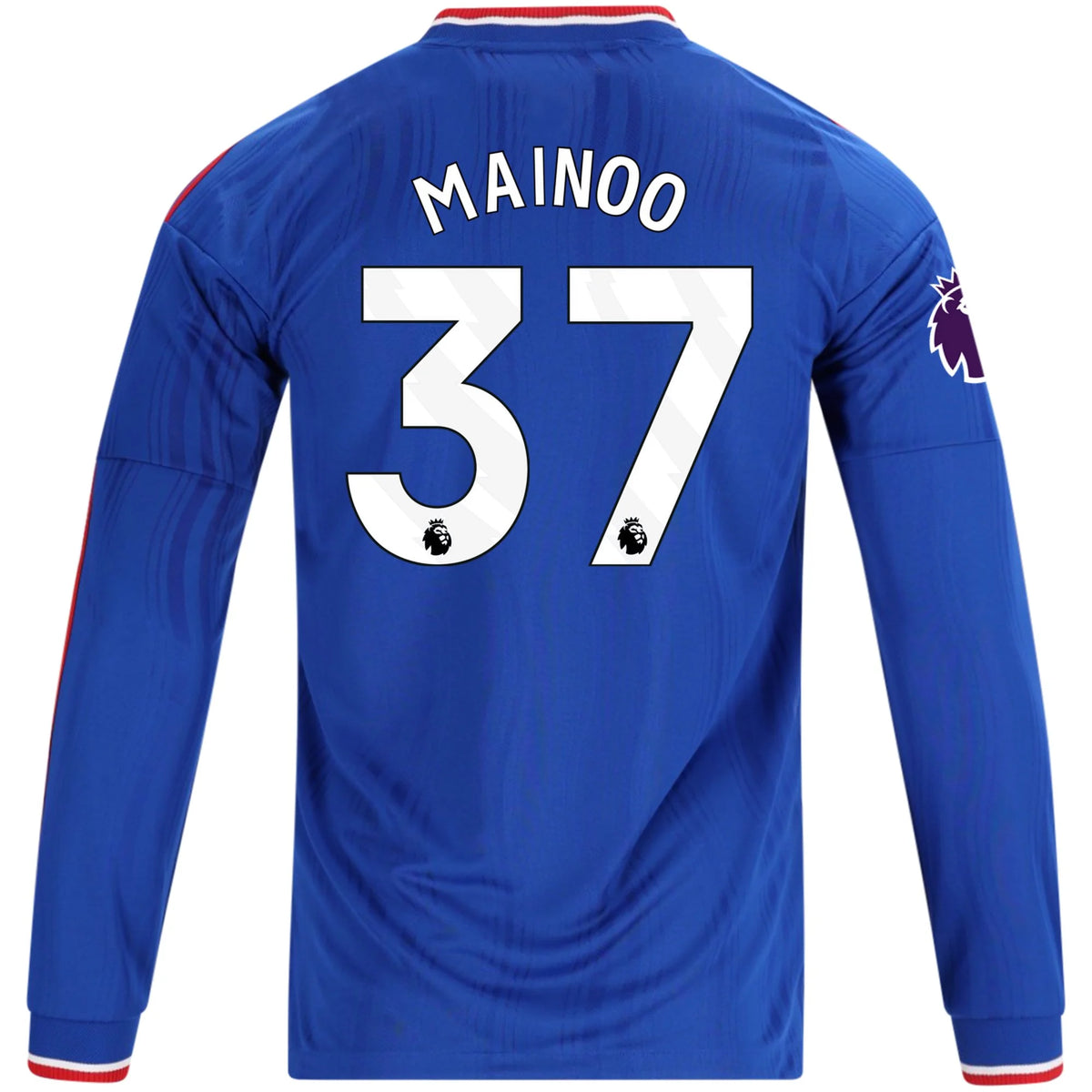 Authentic adidas Mainoo Manchester United Long Sleeve Away Jersey 26/27