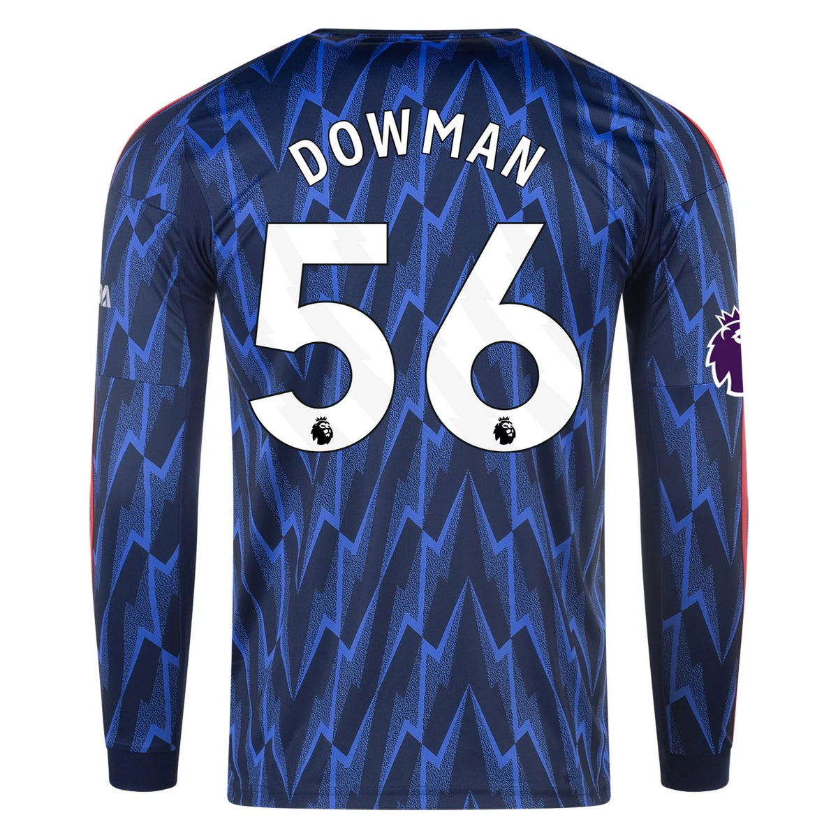 Replica adidas Dowman Arsenal Long Sleeve Away Jersey 25/26