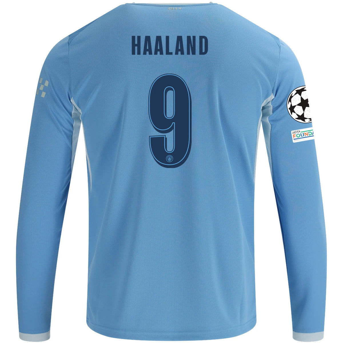 Replica Puma Haaland Manchester City Long Sleeve Home Jersey 26/27 UCL
