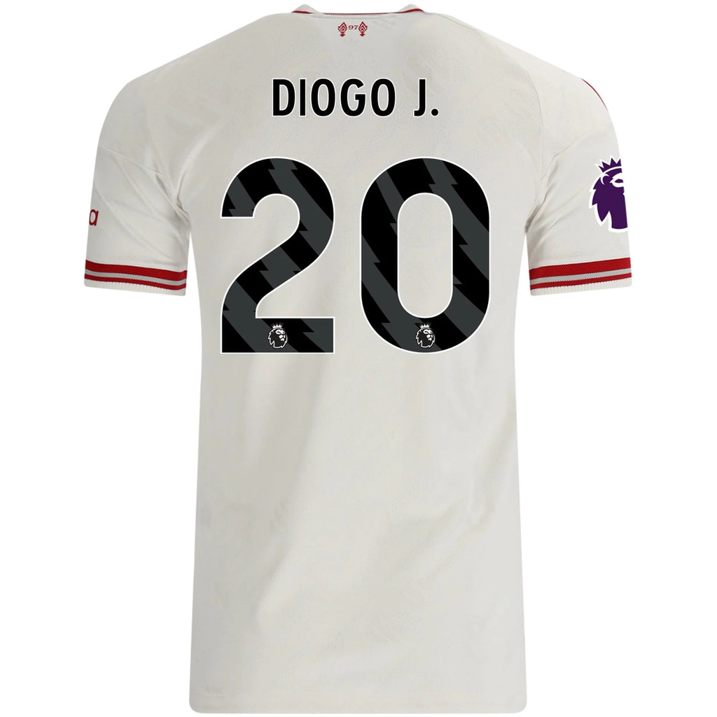 Authentic adidas Diogo J. Liverpool Away Jersey 26/27