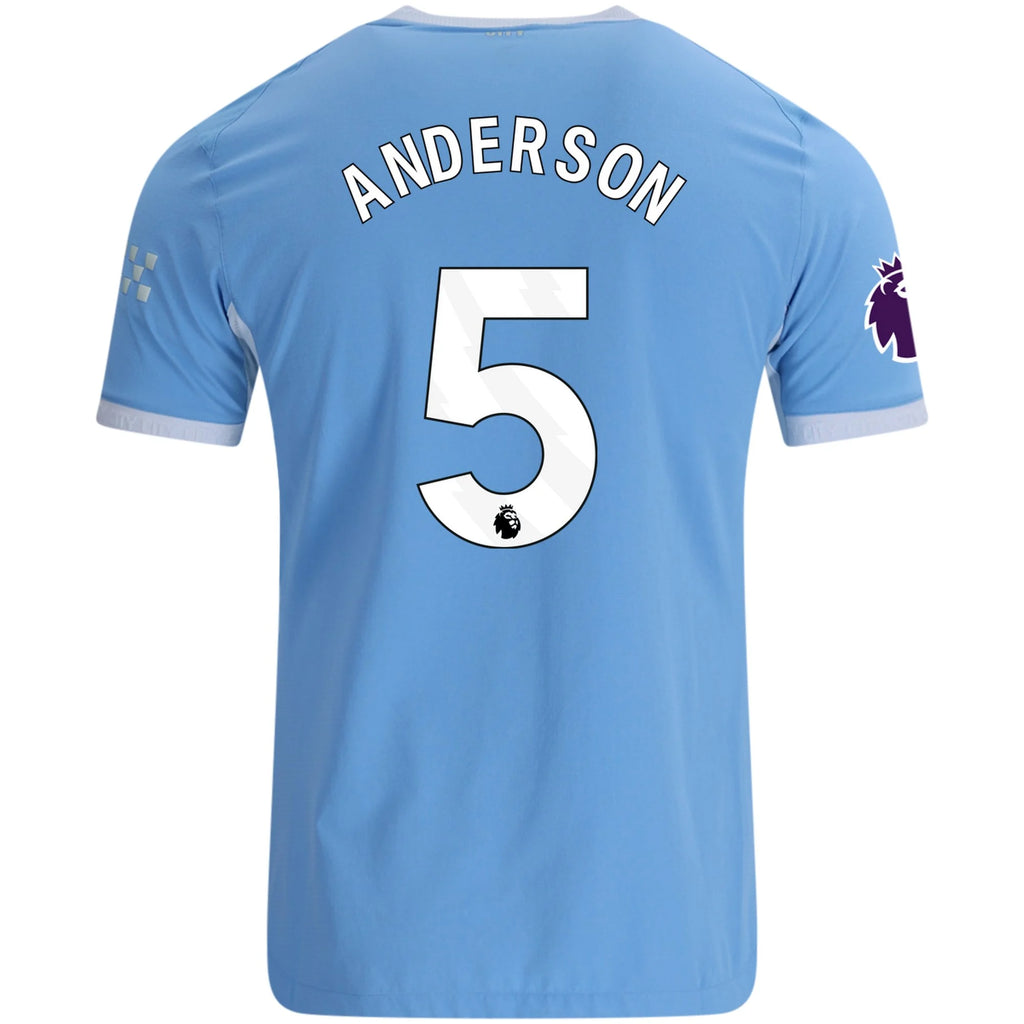 Authentic Puma Anderson Manchester City Home Jersey 26/27
