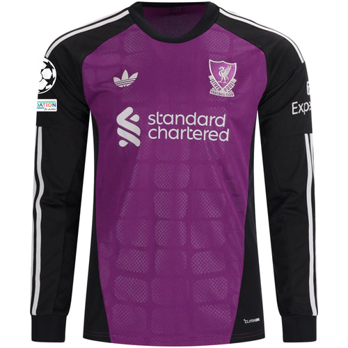 adidas Liverpool Long Sleeve Away Goalkeeper Jersey 26/27 UCL