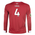 Replica adidas Virgil Liverpool Long Sleeve Home Jersey 25/26