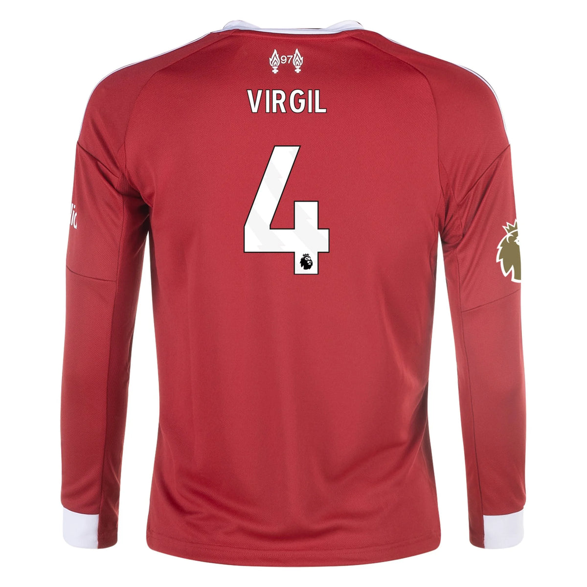 Replica adidas Virgil Liverpool Long Sleeve Home Jersey 25/26