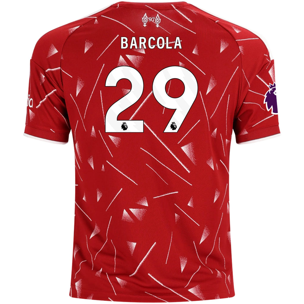 Replica adidas Barcola Liverpool Home Jersey 26/27