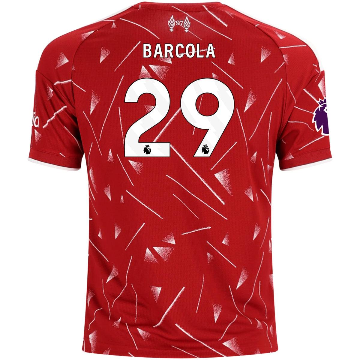 Replica adidas Barcola Liverpool Home Jersey 26/27
