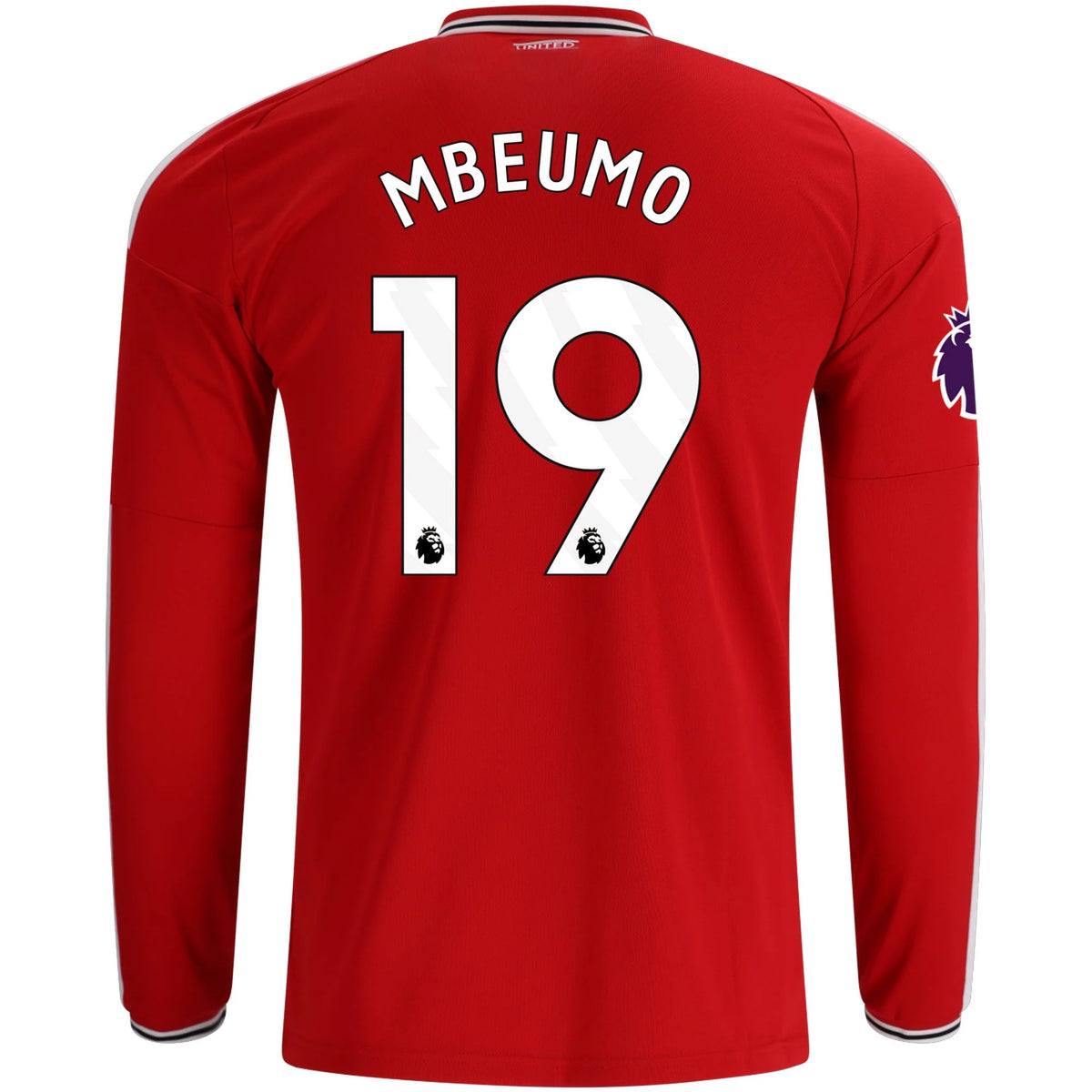 Replica adidas Mbeumo Manchester United Long Sleeve Home Jersey 26/27