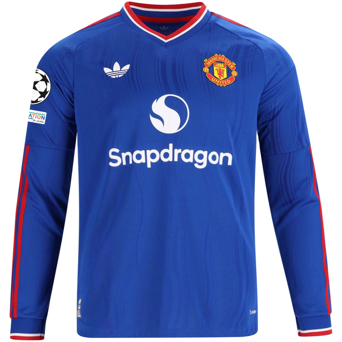 Authentic adidas Manchester United Long Sleeve Away Jersey 26/27 UCL