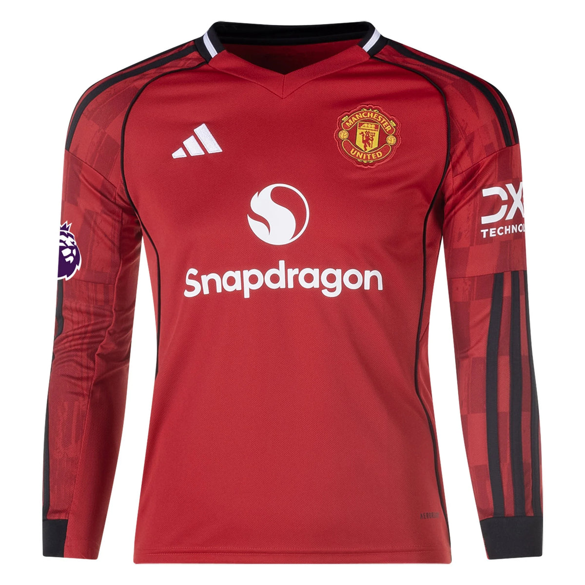 Replica adidas Zirkzee Manchester United Long Sleeve Home Jersey 25/26
