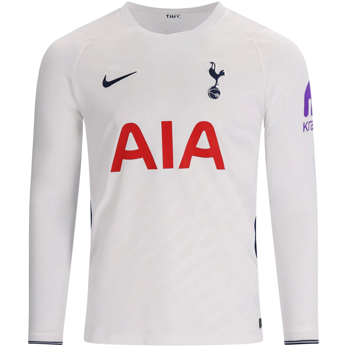 Replica Nike Tottenham Hotspur Long Sleeve Home Jersey 26/27